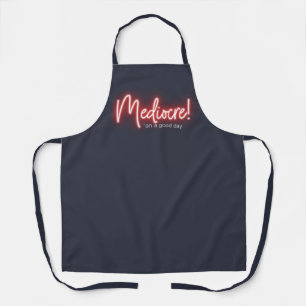Delantal Mediocre en un buen día