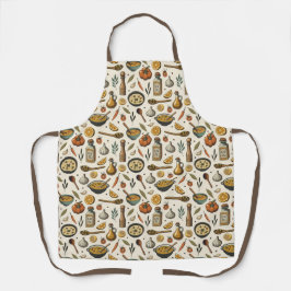 Delantal Mediterranes Essen- Koch- 