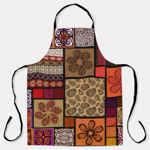Delantal Mega conjunto creativo de patrones sin costura ins