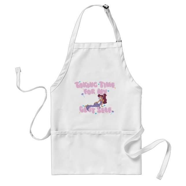 Delantal Megara - Taking Time For My Best Self Adult Apron (Frente)