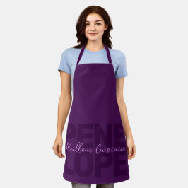 Delantal Meilleur Cuisinier francés Mejor Cocina Personaliz