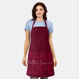 Delantal Meilleur Cuisinier francés Mejor Cocina Personaliz