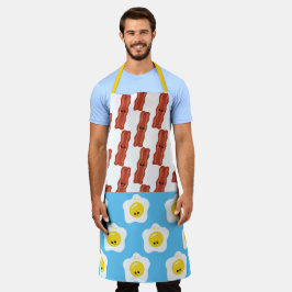 Delantal Mejor Amigos de Eggs y Bacon para siempre