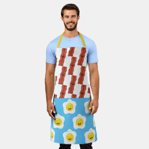 Delantal Mejor Amigos de Eggs y Bacon para siempre