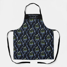 Mejor Apron de Cinta Floral con nombre personaliza