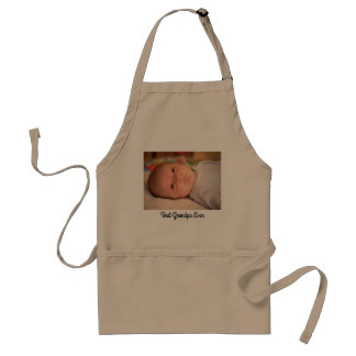 Delantal Mejor Apron de foto del Personalizado del abuelo d