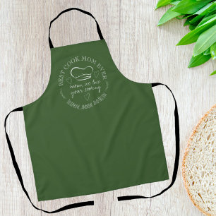 Delantal Mejor Apron de impresión todo sobre la mejor mamá 