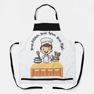 Delantal Mejor Aprones "Tu Cocina, Tu Apron, Tu Estilo"
