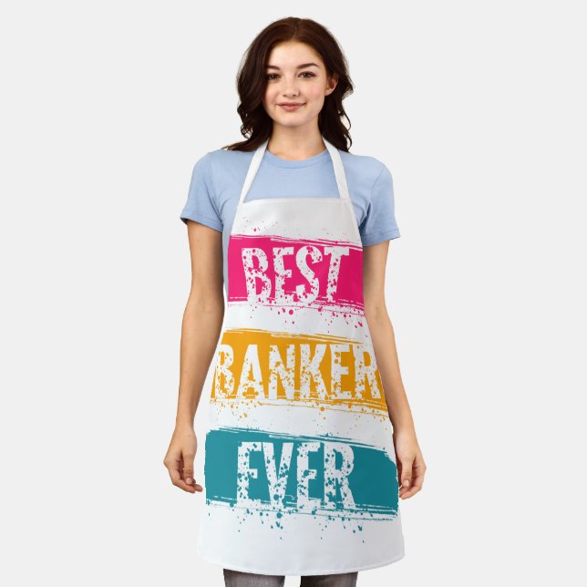 Delantal Mejor Banca de la Historia (Gastado)