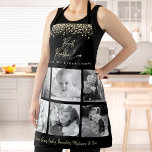 Delantal Mejor Bubbie Ever Kitchen Chef Gold 6 Collage de f<br><div class="desc">"El mejor Bubbie de la historia". Muy glamuroso y cariñoso cada minuto con sus nietos. Añada brillo extra a sus aventuras culinarias cada vez que usa este elegante, sofisticado, sencillo y moderno delantal. Una elegante y brillante imagen de escritura manuscrita de Relieve metalizado dorado y puntos de Relieve metalizado de...</div>