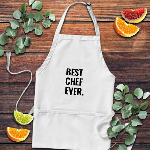 Delantal Mejor Chef de Todos los Tiempos Letras Negritas