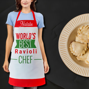 Delantal Mejor Chef Ravioli del Mundo - Apron personalizado