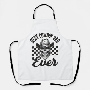 Delantal Mejor diseño de camisa occidental de cráneo para p