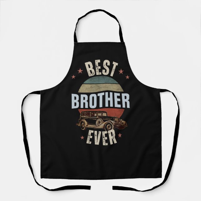 DELANTAL MEJOR HERMANO DEL MUNDO  (Anverso)