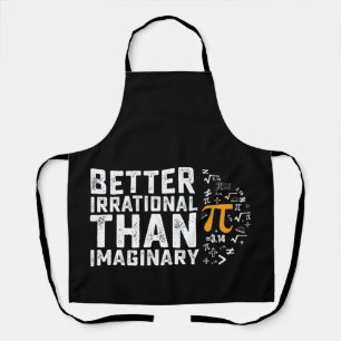 Delantal Mejor Irracional Que Matemática Imaginaria del Día