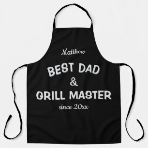 Delantal Mejor Maestro de Papá y Grill