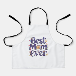 Delantal Mejor Mamá del Mundo Día de la Madre