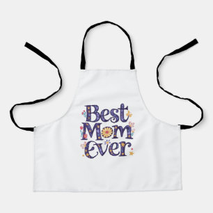 Delantal Mejor Mamá del Mundo Día de la Madre