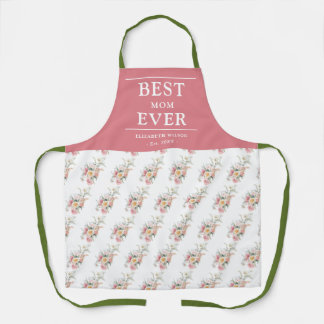 Delantal Mejor Mamá del Mundo Regalo para Mamás