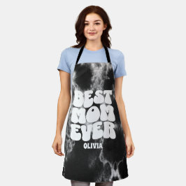 Delantal Mejor Mamá Que Nunca Nata Negra
