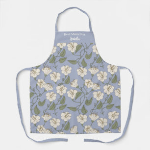 Delantal Mejor Mamá Siempre Nombre Personalizado Vintage Bo