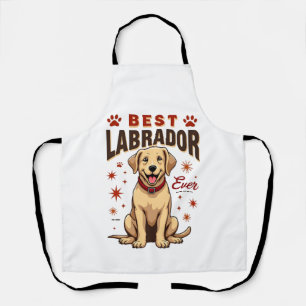 Delantal Mejor padre de Labrador de todos los tiempos Vinta