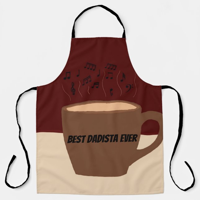 Delantal Mejor Papá de siempre - Regalo de cumpleaños/día d (Anverso)