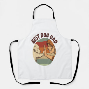 Delantal Mejor Papá Perro