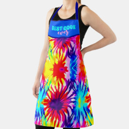 DELANTAL MEJOR PERSONALIZAR DE COCINA DE TODO TIE-DYE