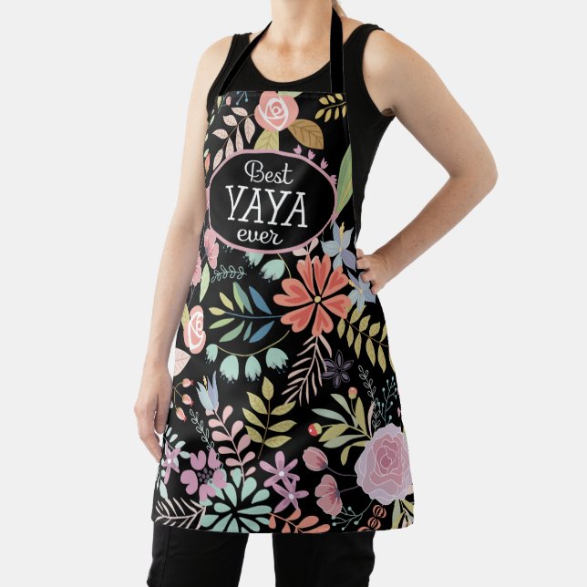 Delantal Mejor Yaya jamás Abuela Apron (in situ)