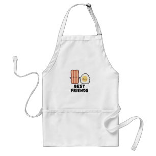 Delantal Mejores amigos de Bacon y Egg