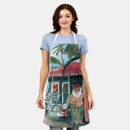 Delantal Mele Kalikimaka Santa