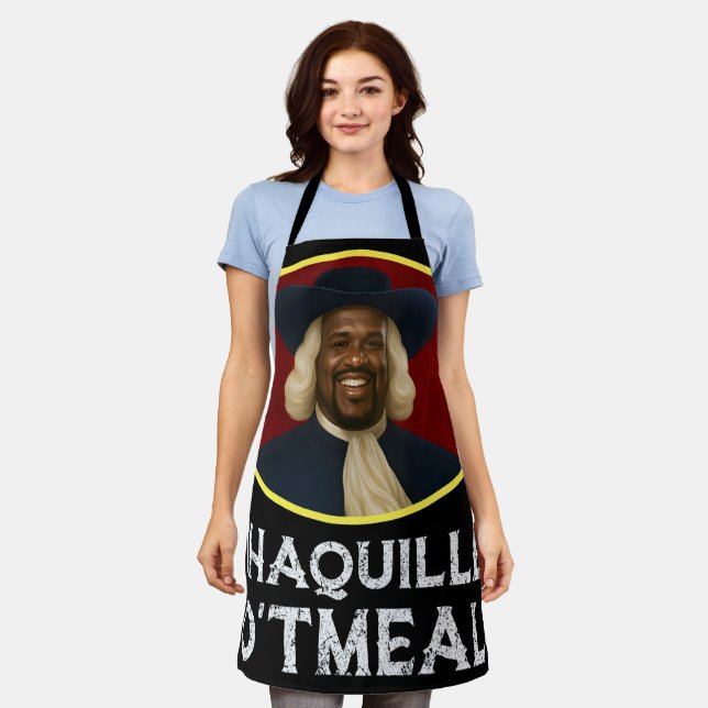 Delantal Meme divertido de Shaquille Oatharé (Gastado)