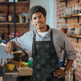 Delantal Memphis verdes