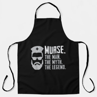 Delantal Mens Funny Murse