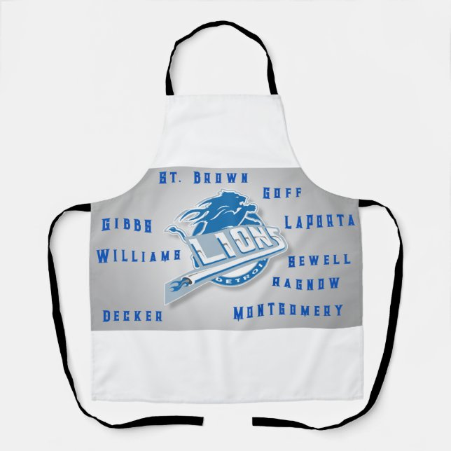 Delantal Mentira de los hombres fútbol (Anverso)