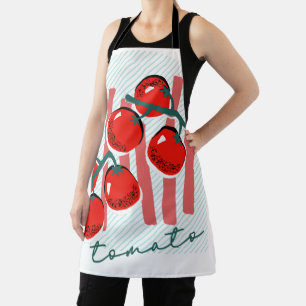 Delantal Mercado de agricultores de tomates Italia