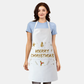 Delantal Merry Chrismas