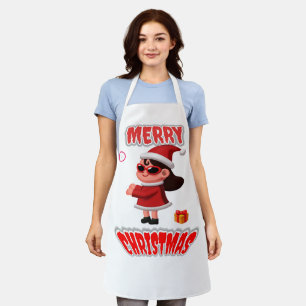 DELANTAL MERRY CHRISTAMAS