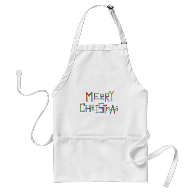 Delantal Merry Christmas (Frente)