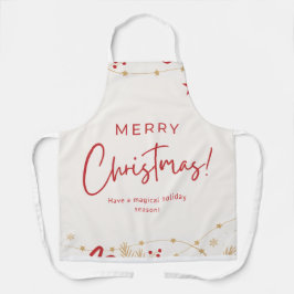 Delantal Merry Christmas