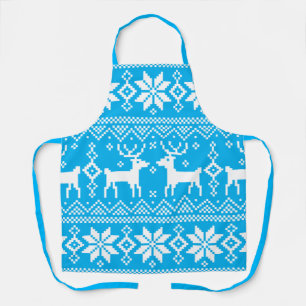 Delantal Merry Christmas pattern 1