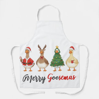 Delantal Merry Goosemas