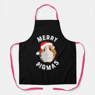 Delantal Merry Pigmas, Navidades de cerdo guineanos gracios