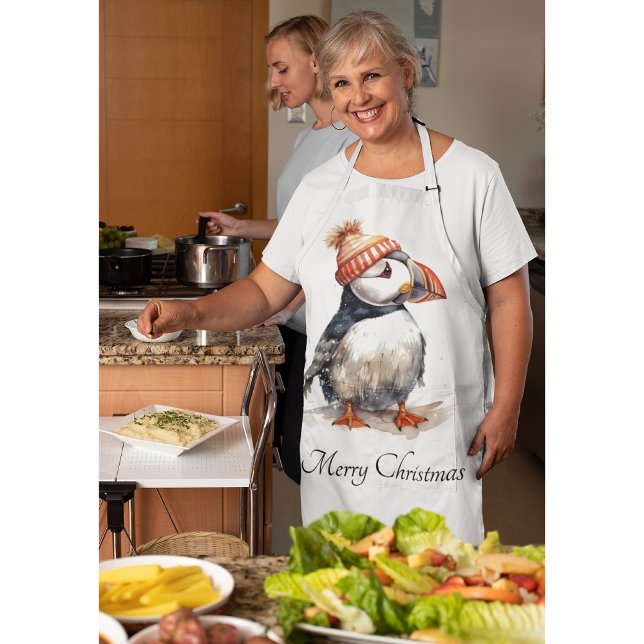 Delantal Merry Puffin, personalizado (Subido por el creador)