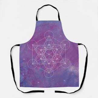 Delantal Metatron, chakra,zen,sacred geometric, angel,
