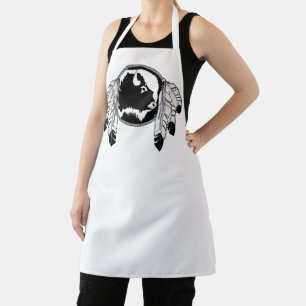 Delantal Metis Art Apron Spirit Buffalo Aprons Metis Regalo