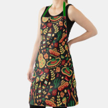 Mexican Cinco De Mayo Pattern  Apron