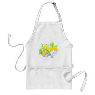 Delantal Meyer lemons en la toalla de cocina