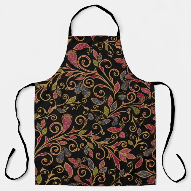 Delantal Mezcla Vegetable Paisley (Anverso)